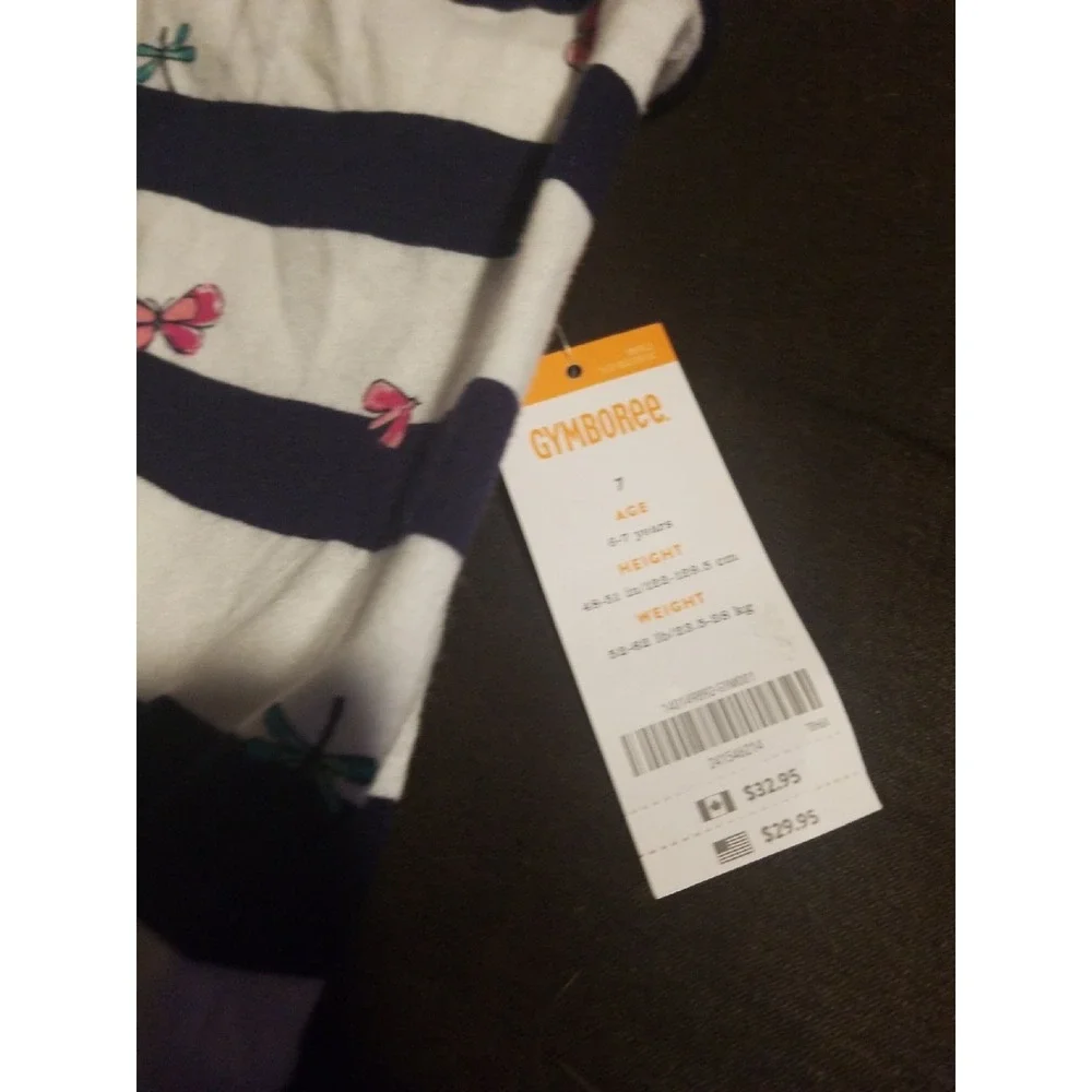 Gymboree island hopper romper‎ 7 nwt